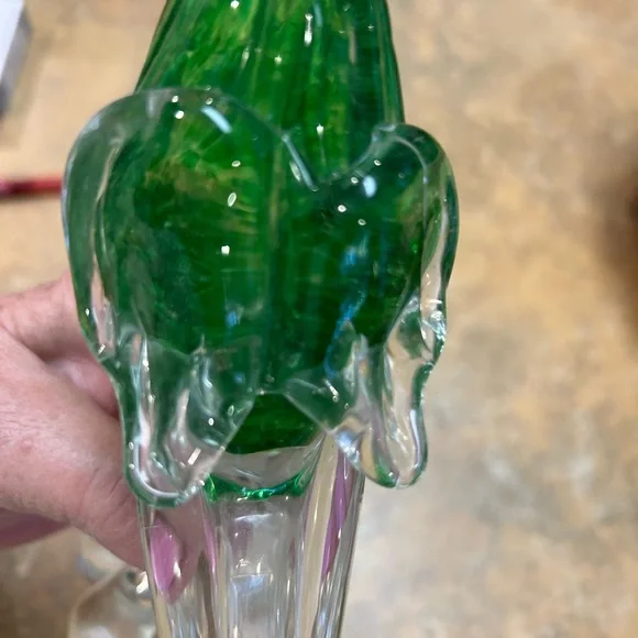 Hand Blown Murano Glass Cockatoo Heavy Art Figurine - Picture 14 of 15